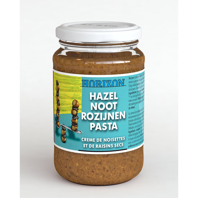 Purée de noisettes et raisins bio 350 g