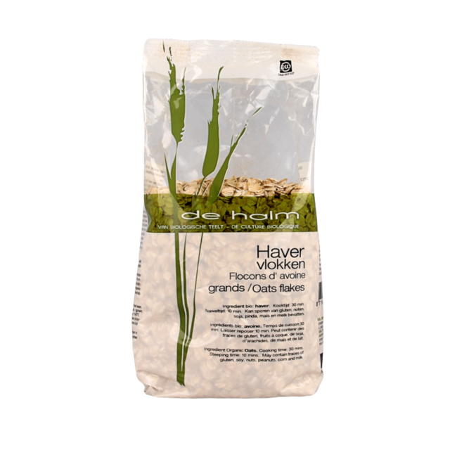 Organic coarse oat flakes 500g
