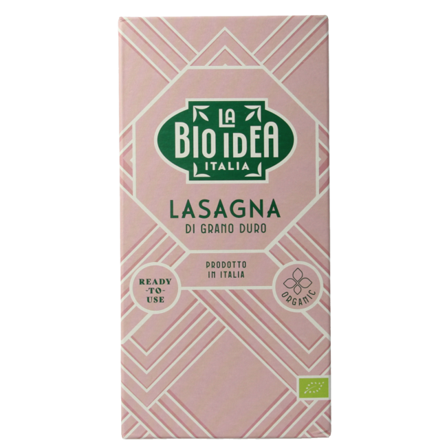 Bioidea Lasagnes blanches bio 250 g
