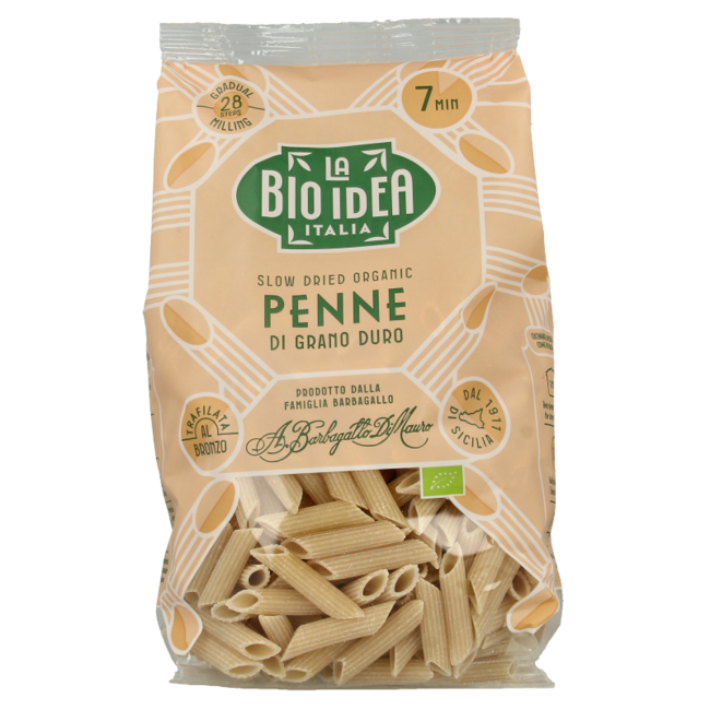 Bioidea Penne blancas bio 500 g