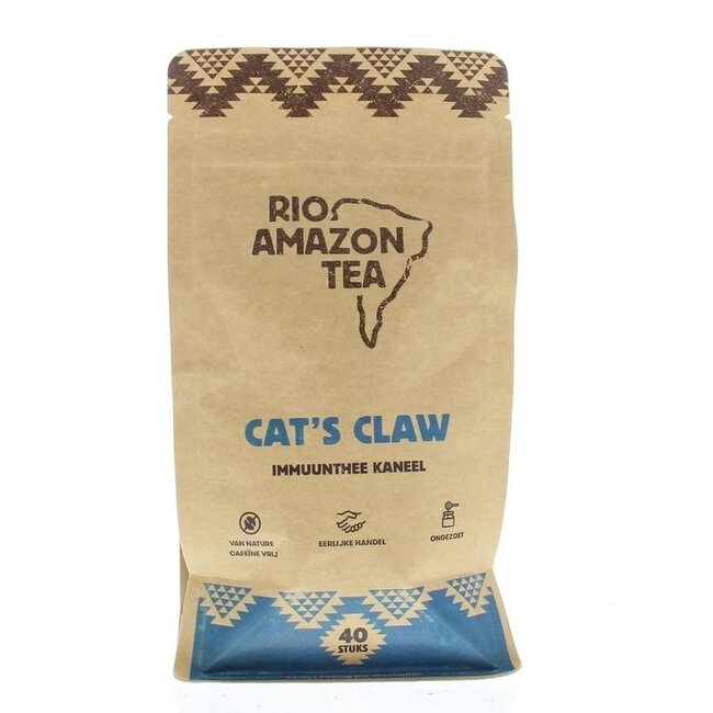 RIO Pazur kota (Cat's Claw) saszetki z herbatą ziołową, 40 sztuk