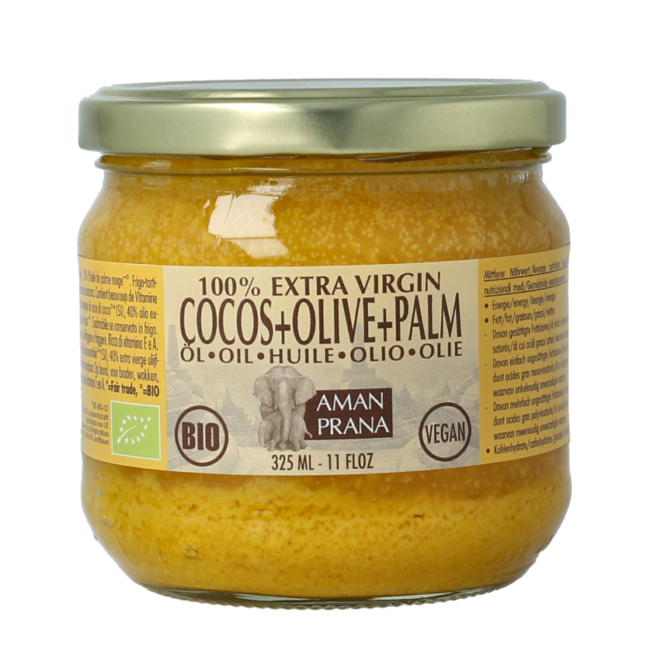 Organic Coconut, Olive & Red Palm Oil 325ml