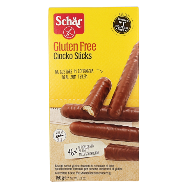 Schär Ciocko sticks sans gluten 150 g