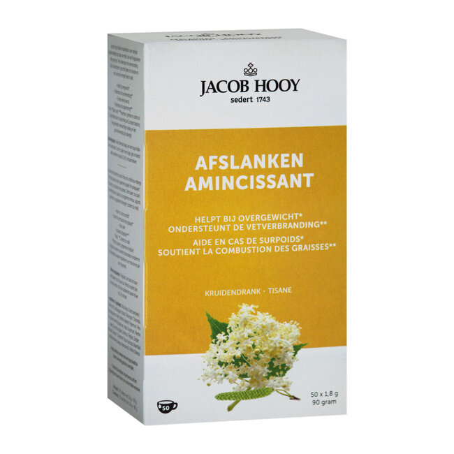 Jacob Hooy Ideal Weight Slimming Herbal Drink Tea Bags 50 Bags