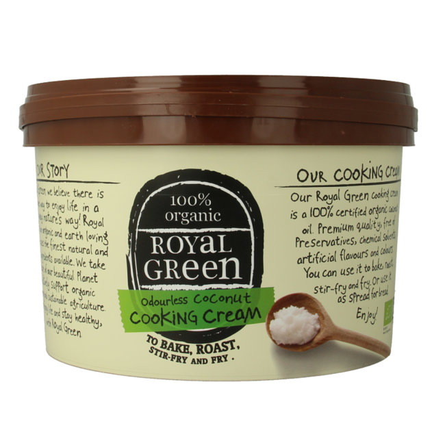 Organic odourless coconut cooking cream 2500ml