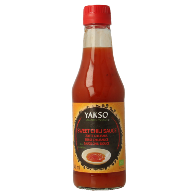 Yakso Süße Bio-Chilisauce 240 Milliliter