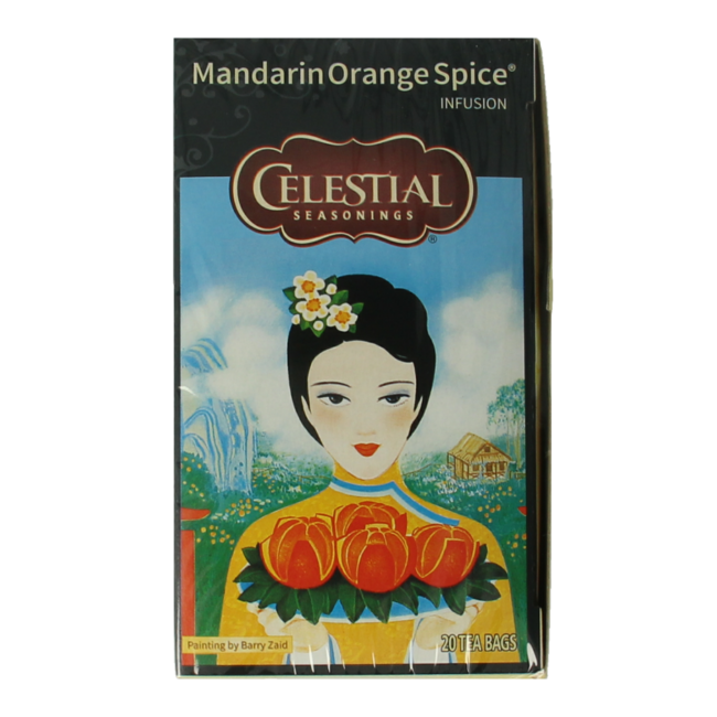 Herbata ziołowa Celestial Season Mandarin Orange Spice, 20 torebek