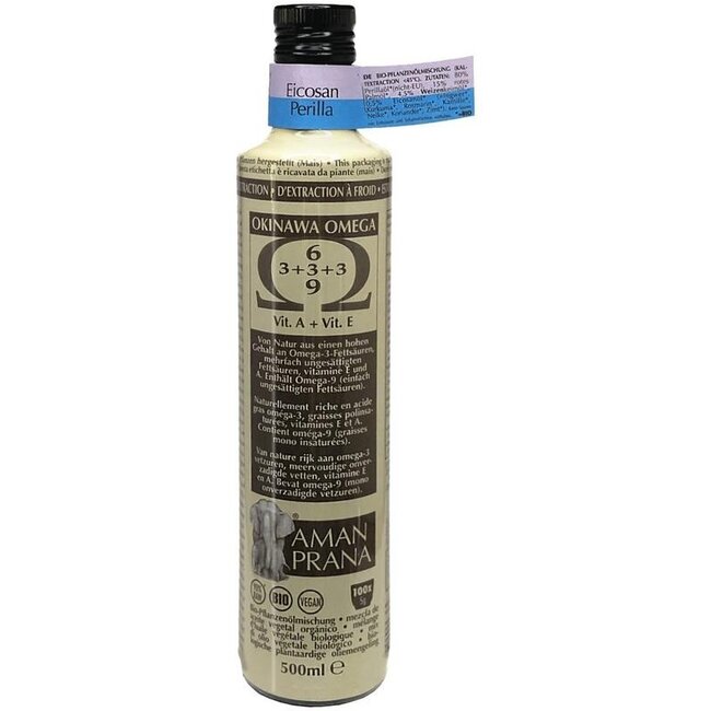 Olio Eicosan Perilla Okinawa Biologico 500 Millilitri