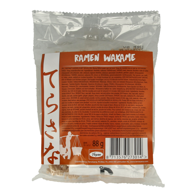 Nouilles ramen au wakame 88 g