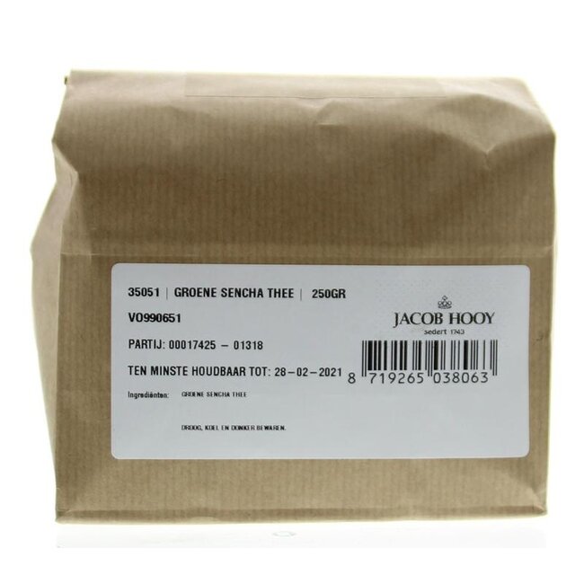 Tè Sencha Verde Jacob Hooy 250 Grammi