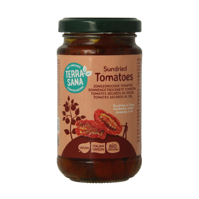 Pomodori secchi sott'olio d'oliva bio 180 Grammi