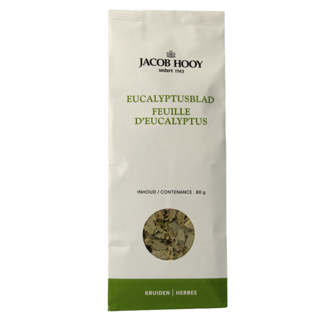 Jacob Hooy Hojas de Eucalipto 80 Gramos