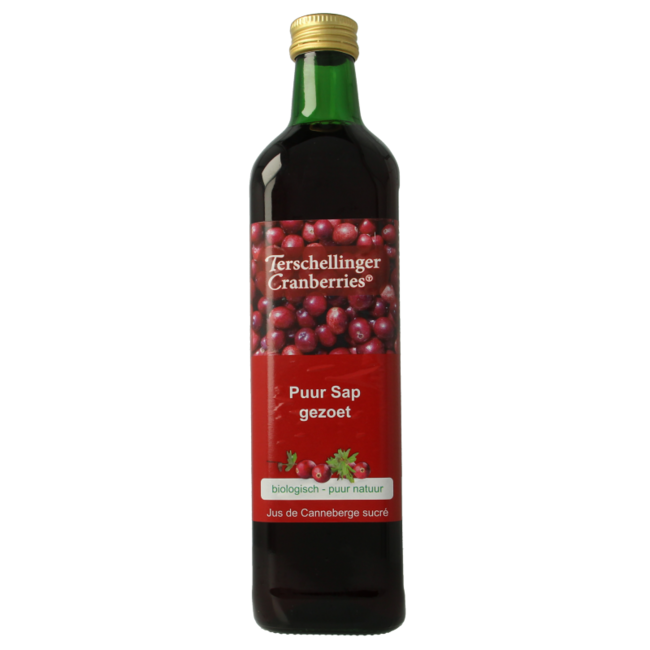 Jus de canneberge sucré bio 750 ml