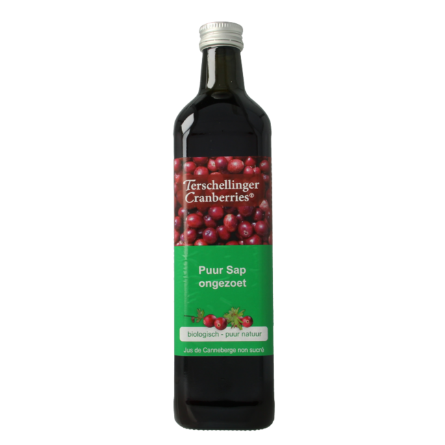 Succo di Cranberry Biologico Non Zuccherato 750 Millilitri