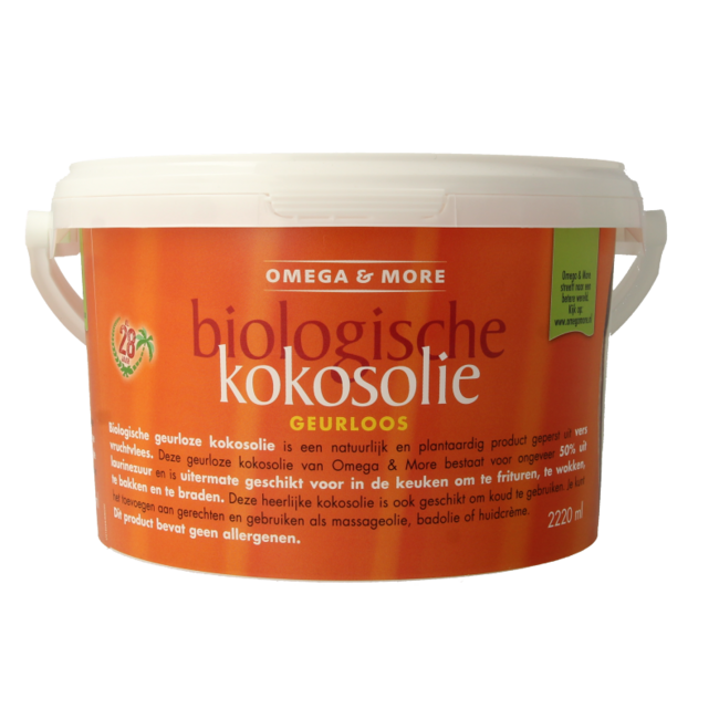 Kokosöl geruchsneutral bio 2220 Milliliter