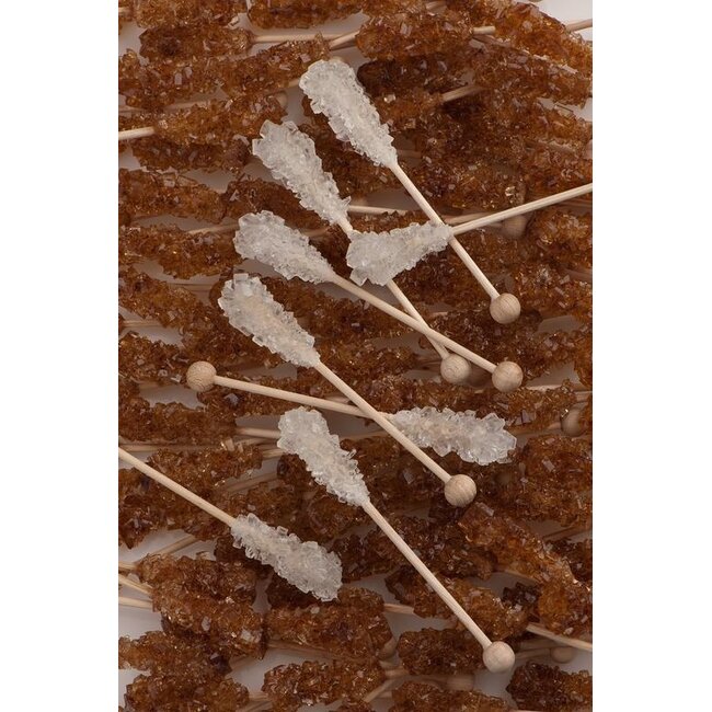 Van Vliet white candy sticks box of 100