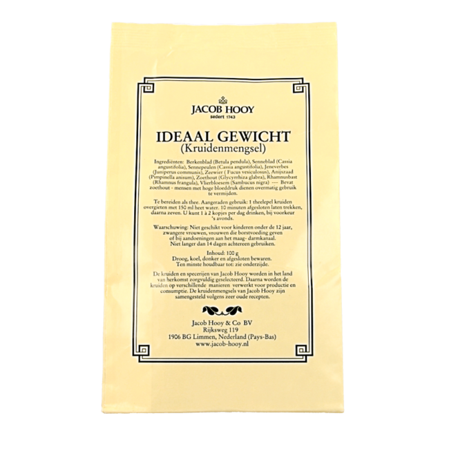 Jacob Hooy Peso Ideal 100 Gramos