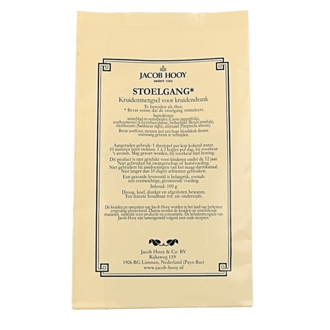 Jacob Hooy Tisane Transit Intestinal 100 g