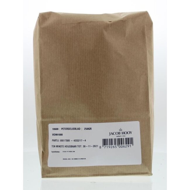 Jacob Hooy Peterselieblad gesneden 250 Gram