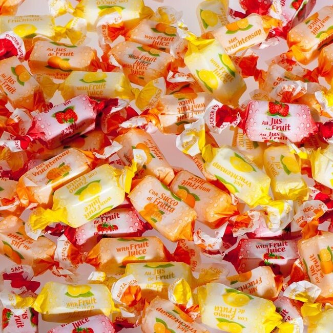 De Bron Toffees de frutas sin azúcar 1 kg