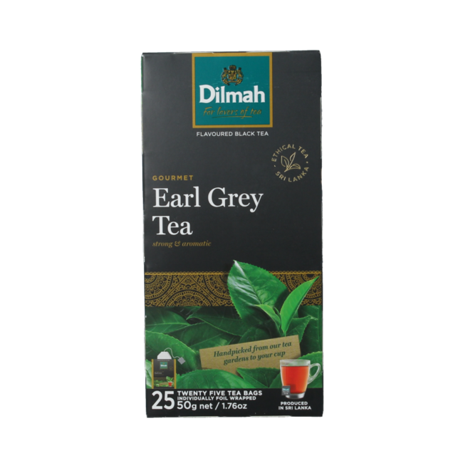 Tè Earl Grey Classico Dilmah, 25 Bustine
