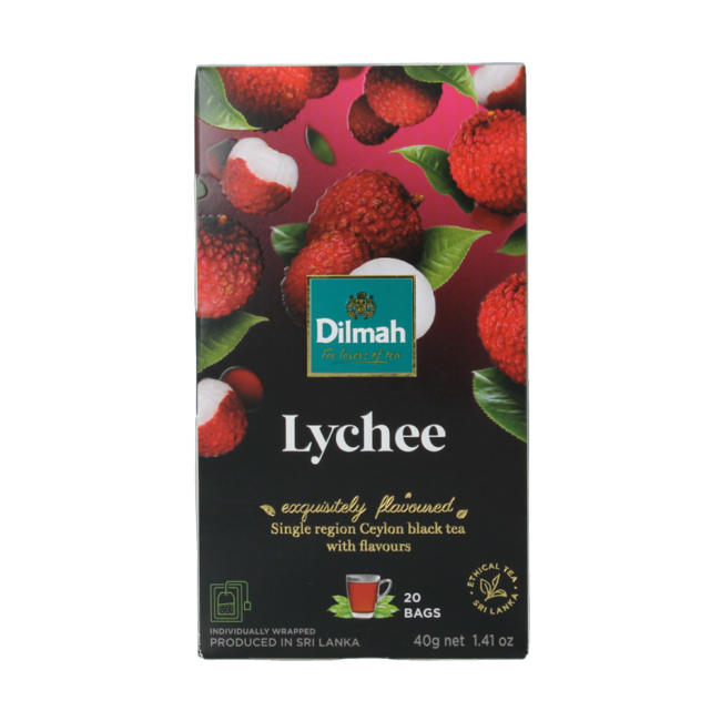 Herbata Dilmah Lychee Fun Tea, 20 torebek