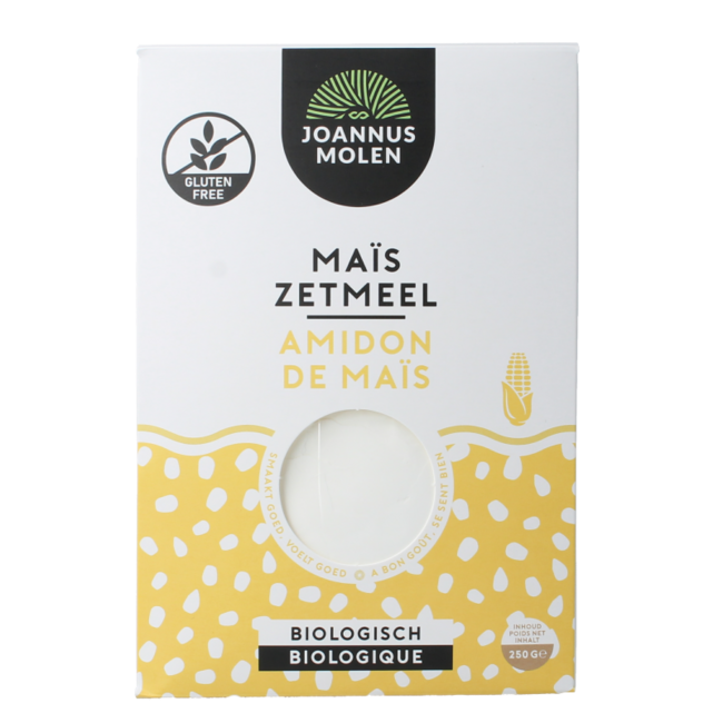 Amidon de maïs bio de premier choix 250 g