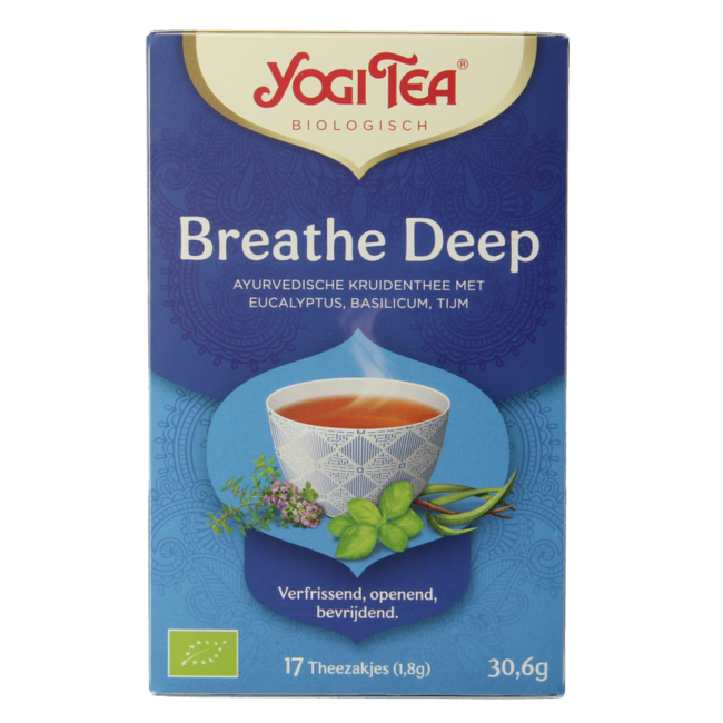 Herbata ekologiczna Breathe Deep (Głęboki Oddech) 17 torebek