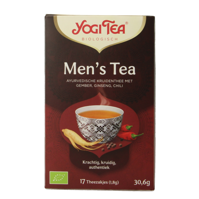 Men's Organic Tea 17 Sachets