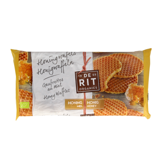 Cialde al Miele Biologiche De Rit 175 Grammi