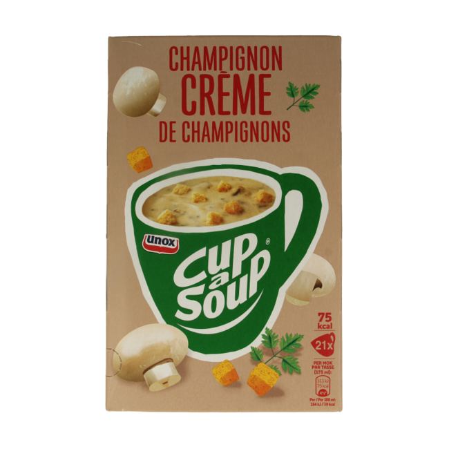 Sopa de Champiñones 21 Sobres