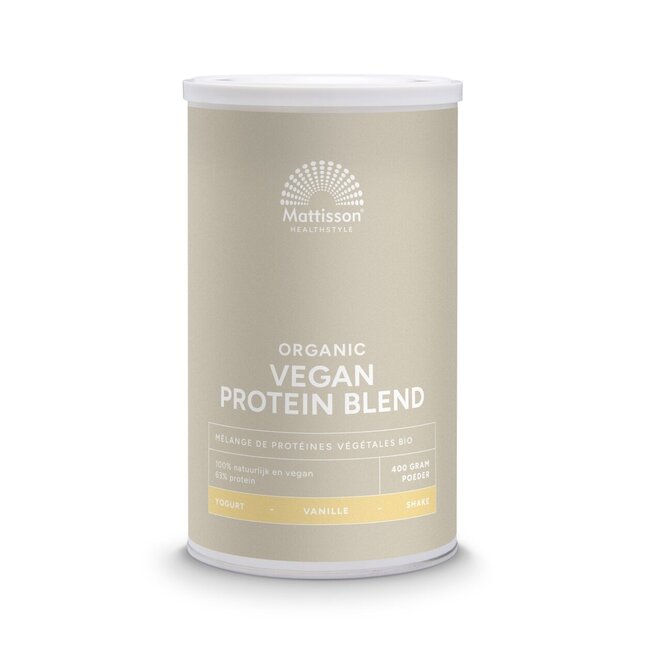 Mattisson Organic Vegan Protein Blend Vanilla 400g