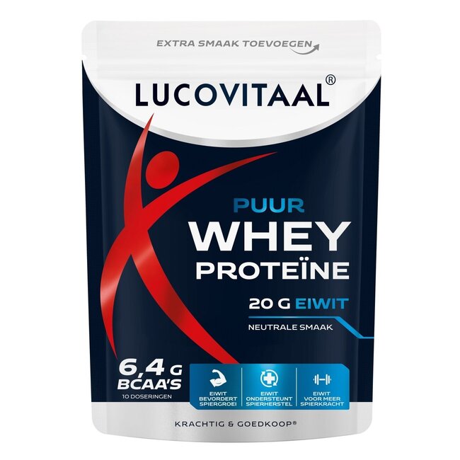 Lucovitaal Protéine de lactosérum en poudre pure 250 g
