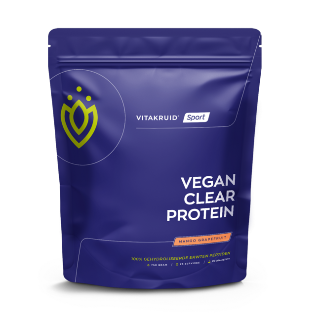 Vitakruid Proteine Vegan Clear Mango Pompelmo 750 Grammi
