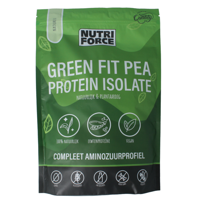 Nutriforce Green Fit Erbsenprotein 700 Gramm