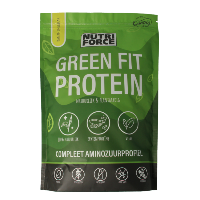 Nutriforce Green Fit Proteína Plátano 700 Gramos