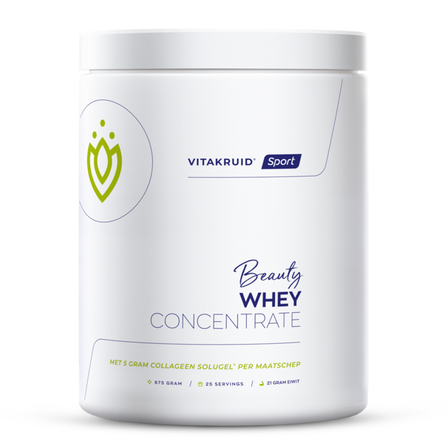 Białko Vitakruid Beauty Whey z 5 g Kolagenu Solugel 675 Gramów