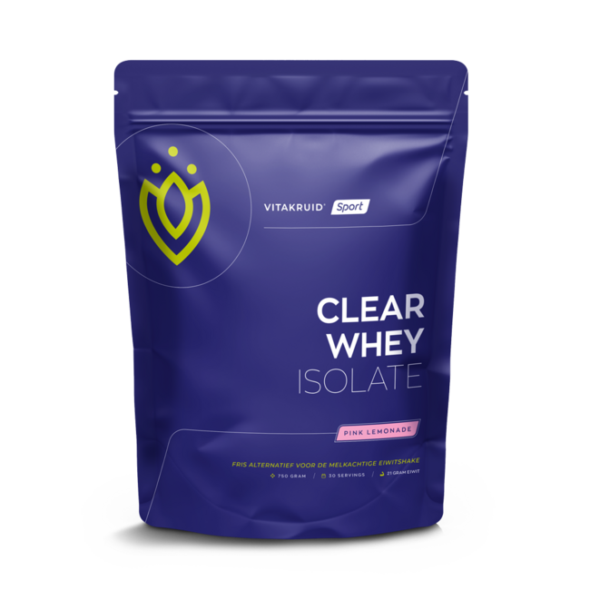 Isolat de whey clear limonade rose 750 g