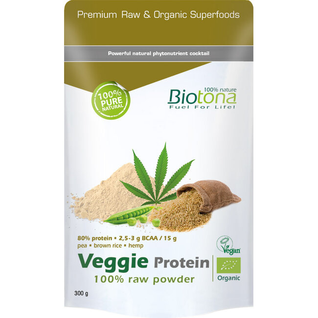 Biotona Veggie protein raw bio 300 Gram