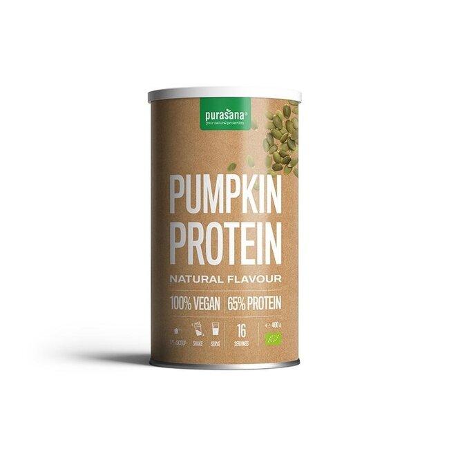 Purasana Proteine di zucca vegane bio 400 Grammi
