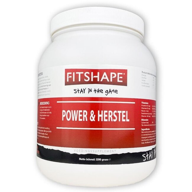 Fitshape Power & Recovery I Vanilla 1200g