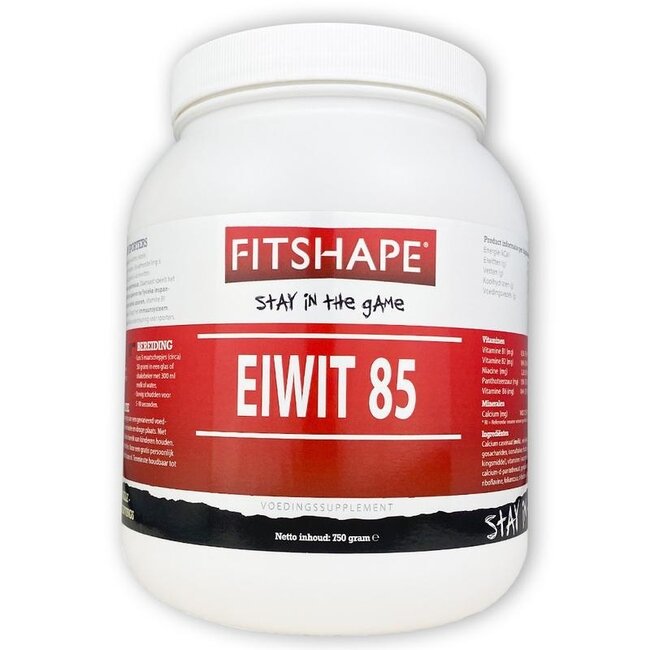 Fitshape Proteína 85 I Fresa 400 Gramos
