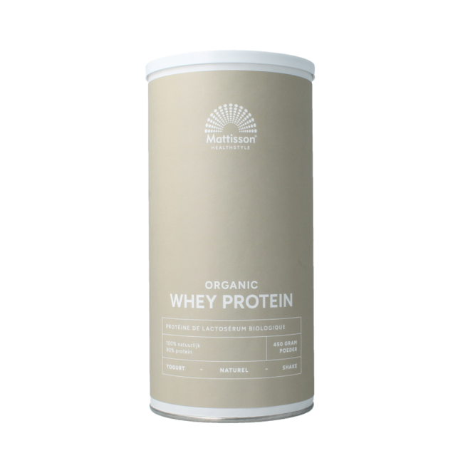 Bio-Molkenprotein Natur 80% 450 Gramm