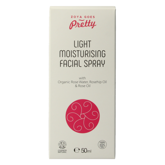 Zoya Goes Pretty Light moisterizing facial spray 50 Milliliter