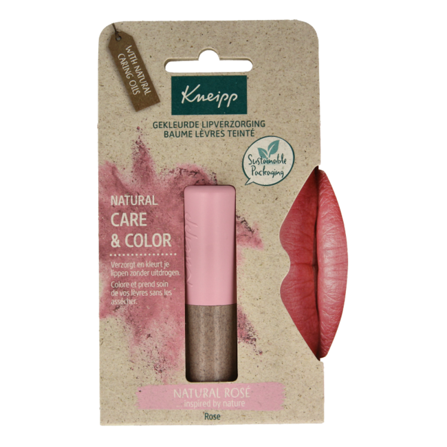 Kneipp Cuidado Labial Rosa Natural 3.5 Gramos