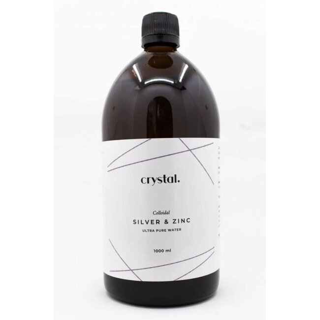 Zinco e Argento Colloidale Crystal 1 Litro