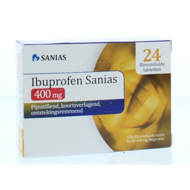 Sanias Ibuprofen 400mg 24 Tabletten