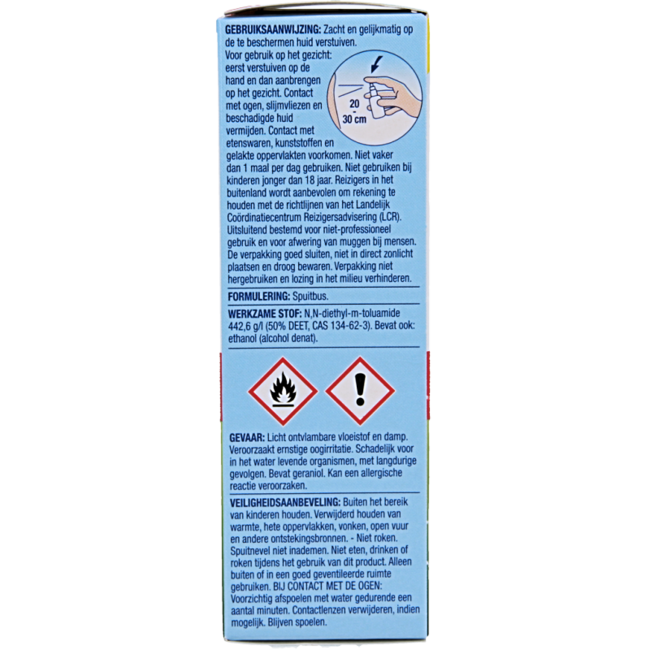 Azaron Anti-moustiques 50% DEET spray 50 millilitres
