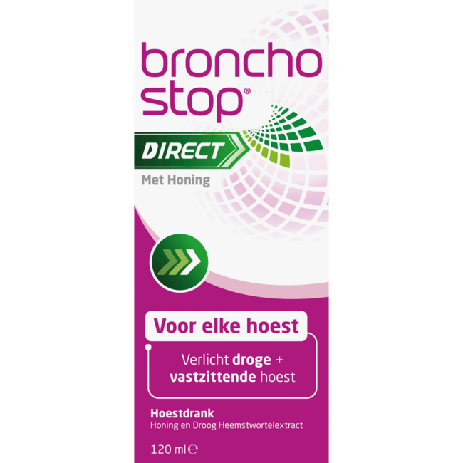 Syrop na kaszel Bronchostop Direct z miodem 120 Mililitrów