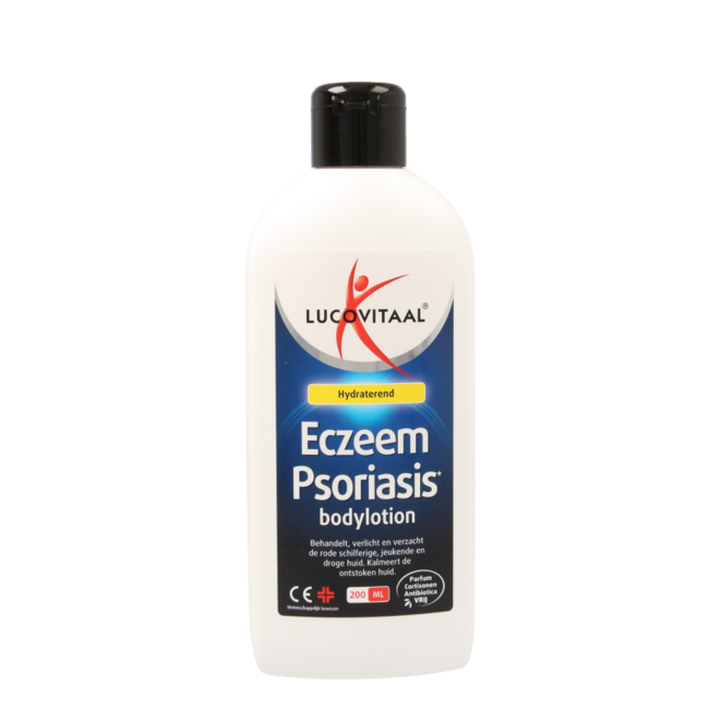 Lucovitaal Lozione Corpo per Eczema e Psoriasi 200 Millilitri